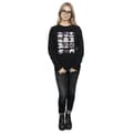 Miniatyrbild 4 av 5: Disney Dam/Tjej Nightmare Before Christmas Many Faces Of Jack Squares Sweatshirt