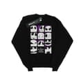 Miniatyrbild 1 av 5: Disney Dam/Tjej Nightmare Before Christmas Many Faces Of Jack Squares Sweatshirt