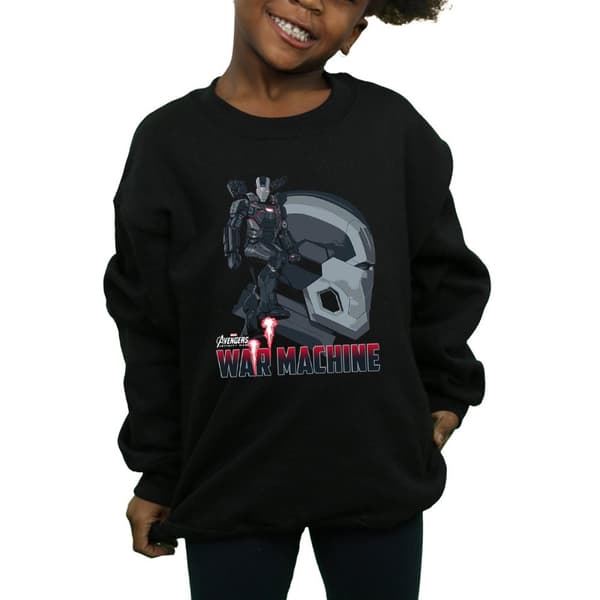 Marvel Girls Avengers Infinity War War Machine Character Sweatshirt