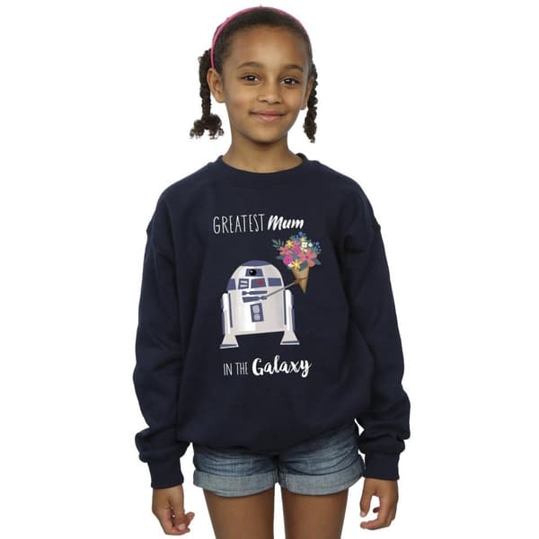 Star Wars Girls R2D2 Greatest Mum Sweatshirt