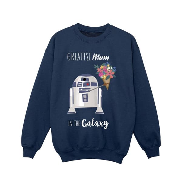 Star Wars Girls R2D2 Greatest Mum Sweatshirt