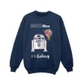 Miniatyrbillede 1 af 3: Star Wars Girls R2D2 Greatest Mum Sweatshirt