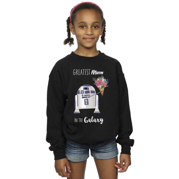 Star Wars Girls R2D2 Greatest Mum Sweatshirt