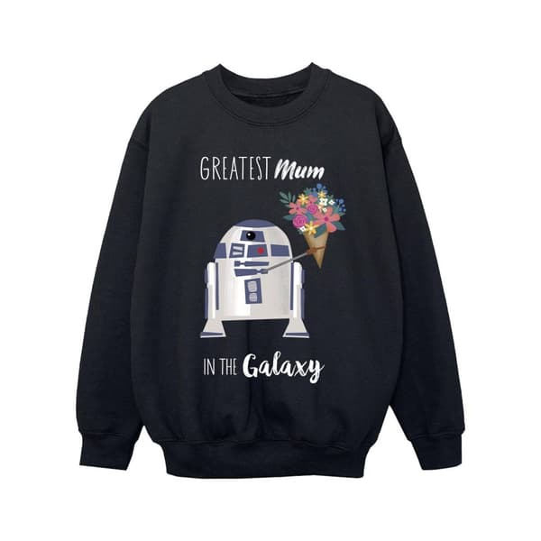 Star Wars Girls R2D2 Greatest Mum Sweatshirt