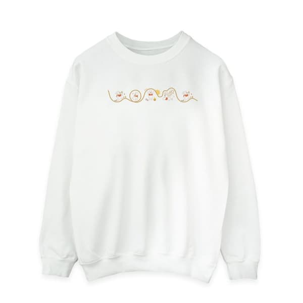 Disney Mens Winnie The Pooh Tigger Line Sweatshirt