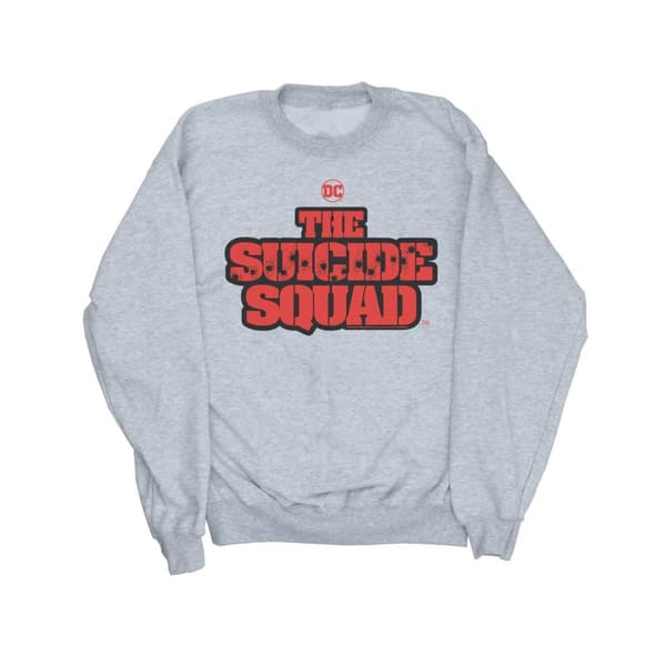 DC Comics Womens/Ladies The Suicide Squad Movie Logo Sweatshirt