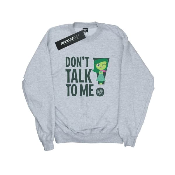 Disney Womens/Ladies Inside Out Dont Talk To Me Sweatshirt