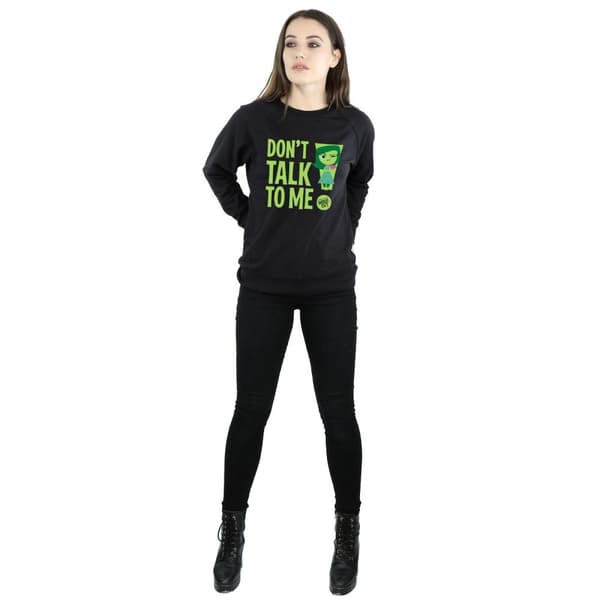 Disney Womens/Ladies Inside Out Dont Talk To Me Sweatshirt