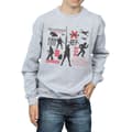Miniatyrbild 3 av 5: Star Wars Pojkar The Last Jedi Rebellion Silhouettes Sweatshirt