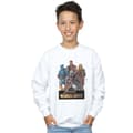 Miniatyrbild 2 av 3: Star Wars Sweatshirt med collage av karaktärer från The Mandalorian för pojkar