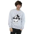 Miniatyrbild 2 av 5: Disney Mens Mickey Mouse Scared Sweatshirt