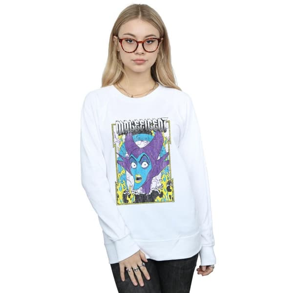 Disney Dam/kvinnor - Sweatshirt med Maleficent-affisch