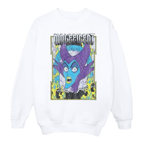 Disney Dam/kvinnor - Sweatshirt med Maleficent-affisch