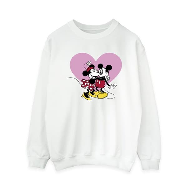 Disney Womens/Ladies Mickey Mouse Love Languages Sweatshirt