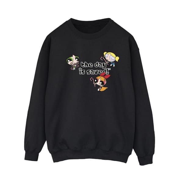The Powerpuff Girls Dam/Tjej Girls Dagen är räddad - Sweatshirt