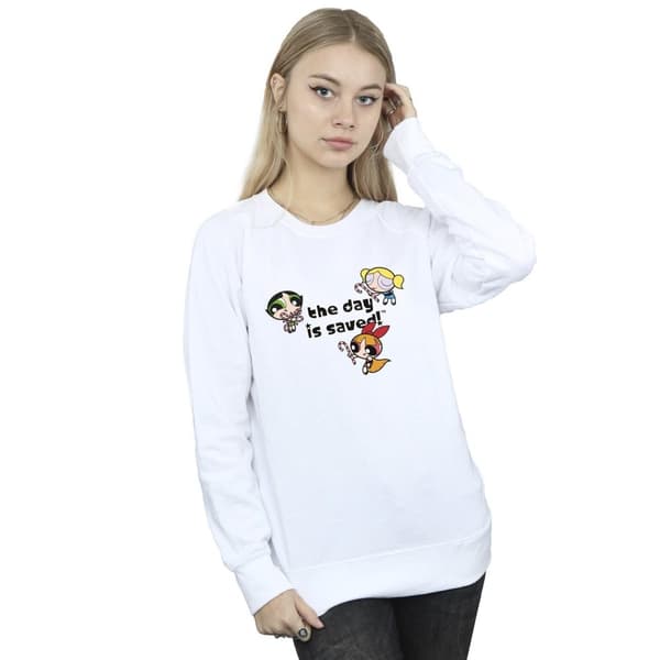 The Powerpuff Girls Dam/Tjej Girls Dagen är räddad - Sweatshirt