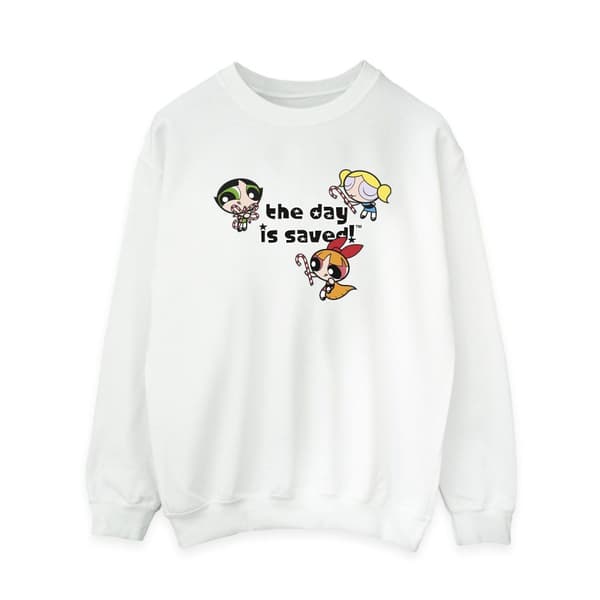 The Powerpuff Girls Dam/Tjej Girls Dagen är räddad - Sweatshirt