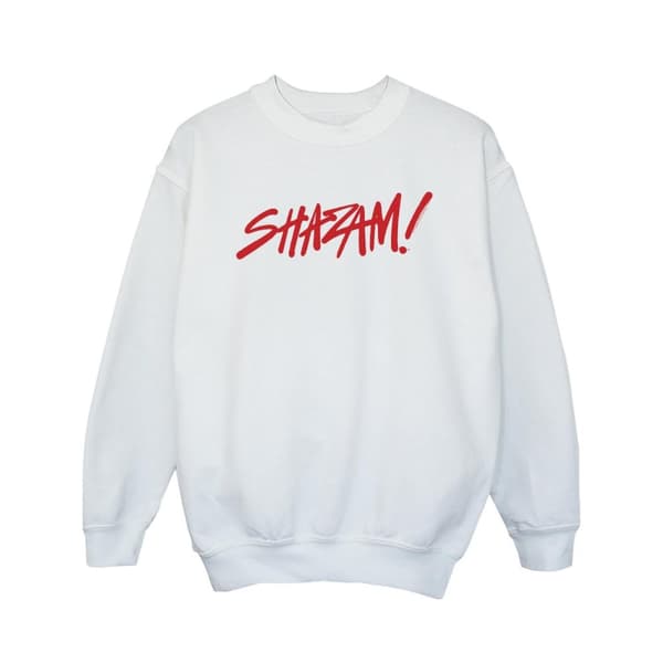 DC Comics Shazam Fury Of The Gods - Spray Paint-tröja med logotyp för flickor