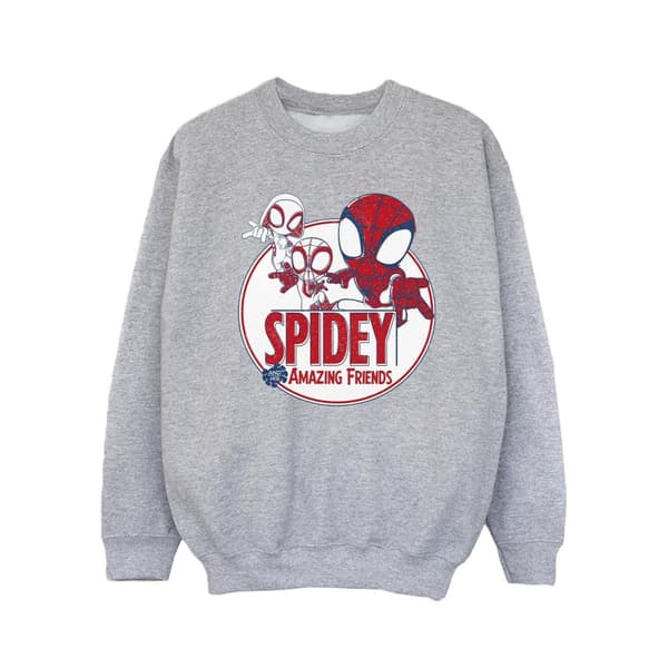 Marvel Girls Spidey And His Amazing Friends Circle Sweatshirt