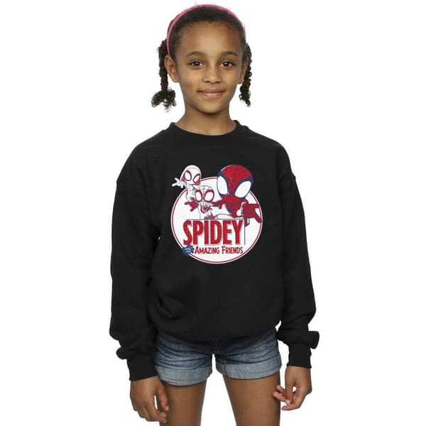 Marvel Girls Spidey And His Amazing Friends Circle Sweatshirt