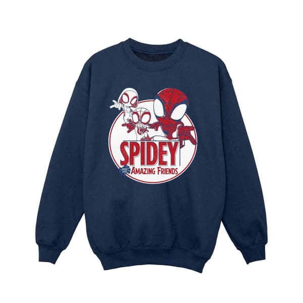 Marvel Girls Spidey And His Amazing Friends Circle Sweatshirt