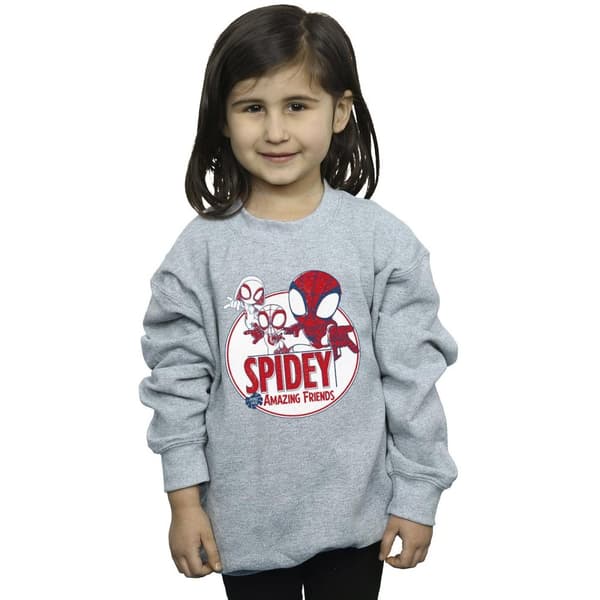 Marvel Girls Spidey And His Amazing Friends Circle Sweatshirt