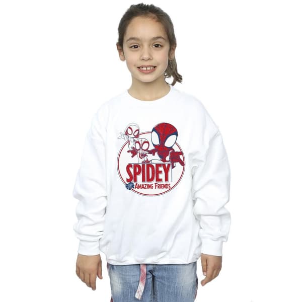 Marvel Girls Spidey And His Amazing Friends Circle Sweatshirt