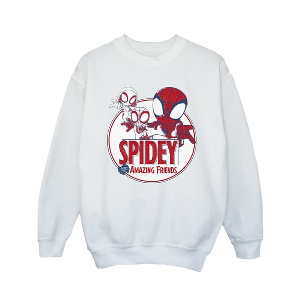 Marvel Girls Spidey And His Amazing Friends Circle Sweatshirt