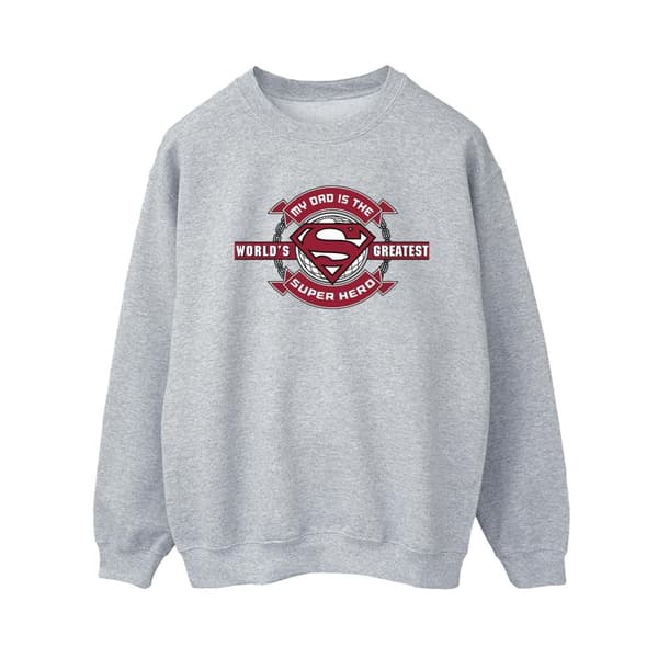 DC Comics Womens/Ladies Superman Super Hero Sweatshirt