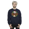 Miniatyrbild 2 av 3: Rick And Morty Sweatshirt med julkrans för herrar