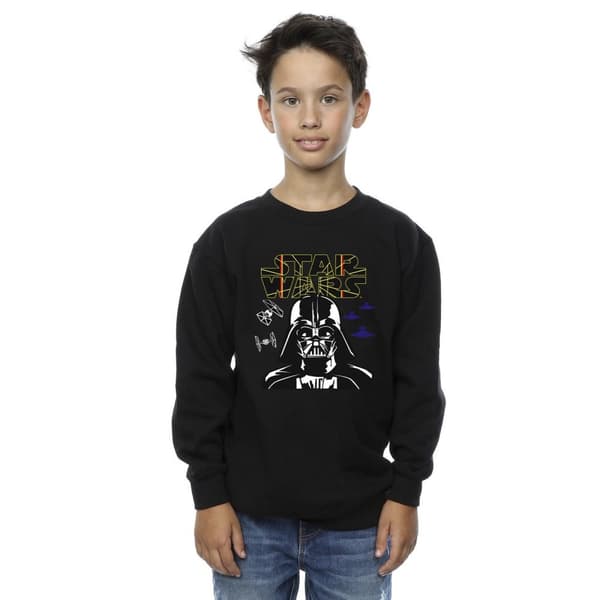 Star Wars Boys Darth Vader Comp Logo Sweatshirt