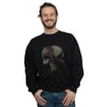 Miniatyrbild 2 av 3: Marvel Mens The Punisher TV Series Camo Skull Sweatshirt