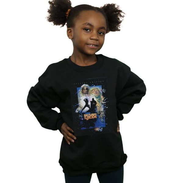 Star Wars Girls Episode VI Movie Poster Sweatshirt
