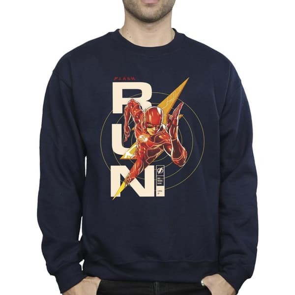DC Comics Herr The Flash Run Sweatshirt