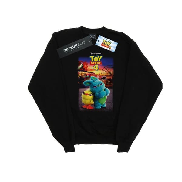Disney Dam/Tjej Toy Story 4 Ducky And Bunny Poster Sweatshirt