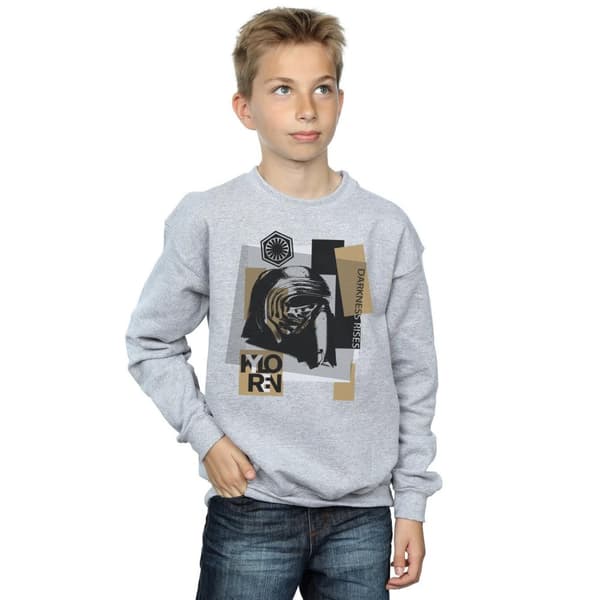 Star Wars Kylo Ren Patchwork Sweatshirt - The Last Jedi för pojkar