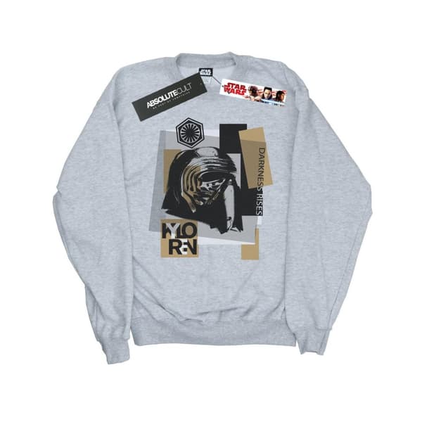 Star Wars Kylo Ren Patchwork Sweatshirt - The Last Jedi för pojkar