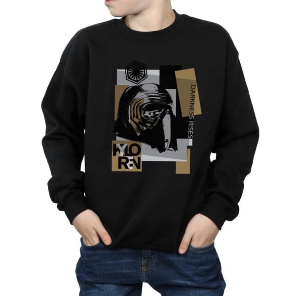 Star Wars Kylo Ren Patchwork Sweatshirt - The Last Jedi för pojkar