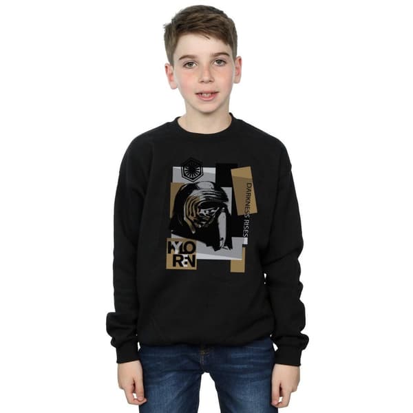 Star Wars Kylo Ren Patchwork Sweatshirt - The Last Jedi för pojkar