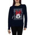 Miniatyrbild 3 av 5: Disney Sweatshirt med julhuvud från Musse Pigg, dam/dam