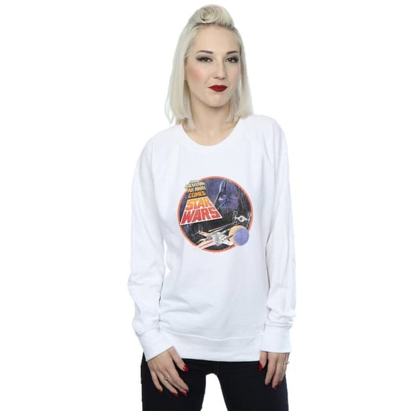 Star Wars Dam/Tjej From A Galaxy Far Far Away Sweatshirt
