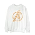 Miniatyrbillede 1 af 4: Marvel Mens Avengers Halloween Logo Sweatshirt