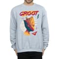 Miniatyrbillede 3 af 5: Marvel Mens Guardians Of The Galaxy Vol. 2 80s Groot Sweatshirt