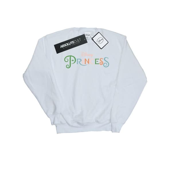 Disney Princess Girls Colour Logo Sweatshirt