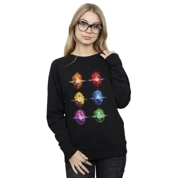 Marvel Womens/Ladies Avengers Infinity War Infinity Stones Sweatshirt