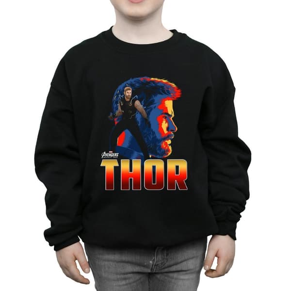 Marvel Boys Avengers Infinity War Thor Character Sweatshirt