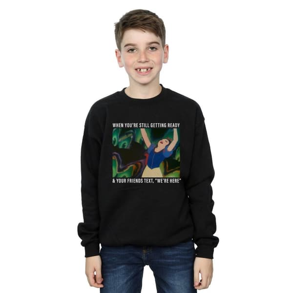 Disney Princess Snow White Still Getting Ready Sweatshirt för pojkar