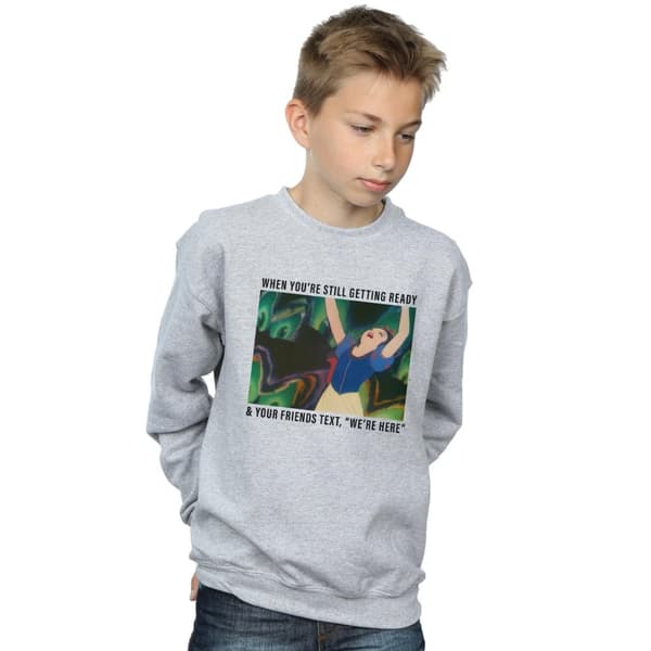 Disney Princess Snow White Still Getting Ready Sweatshirt för pojkar