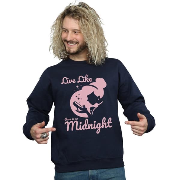 Disney Princess Mens Cinderella No Midnight Sweatshirt