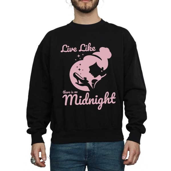 Disney Princess Mens Cinderella No Midnight Sweatshirt